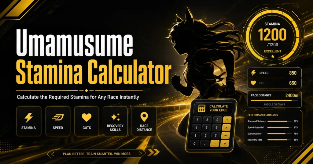 Umamusume-Stamina-Calculator