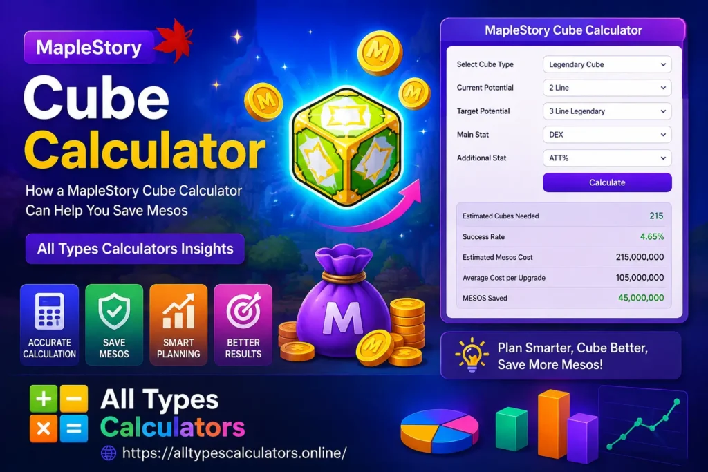 MapleStory Cube Calculator