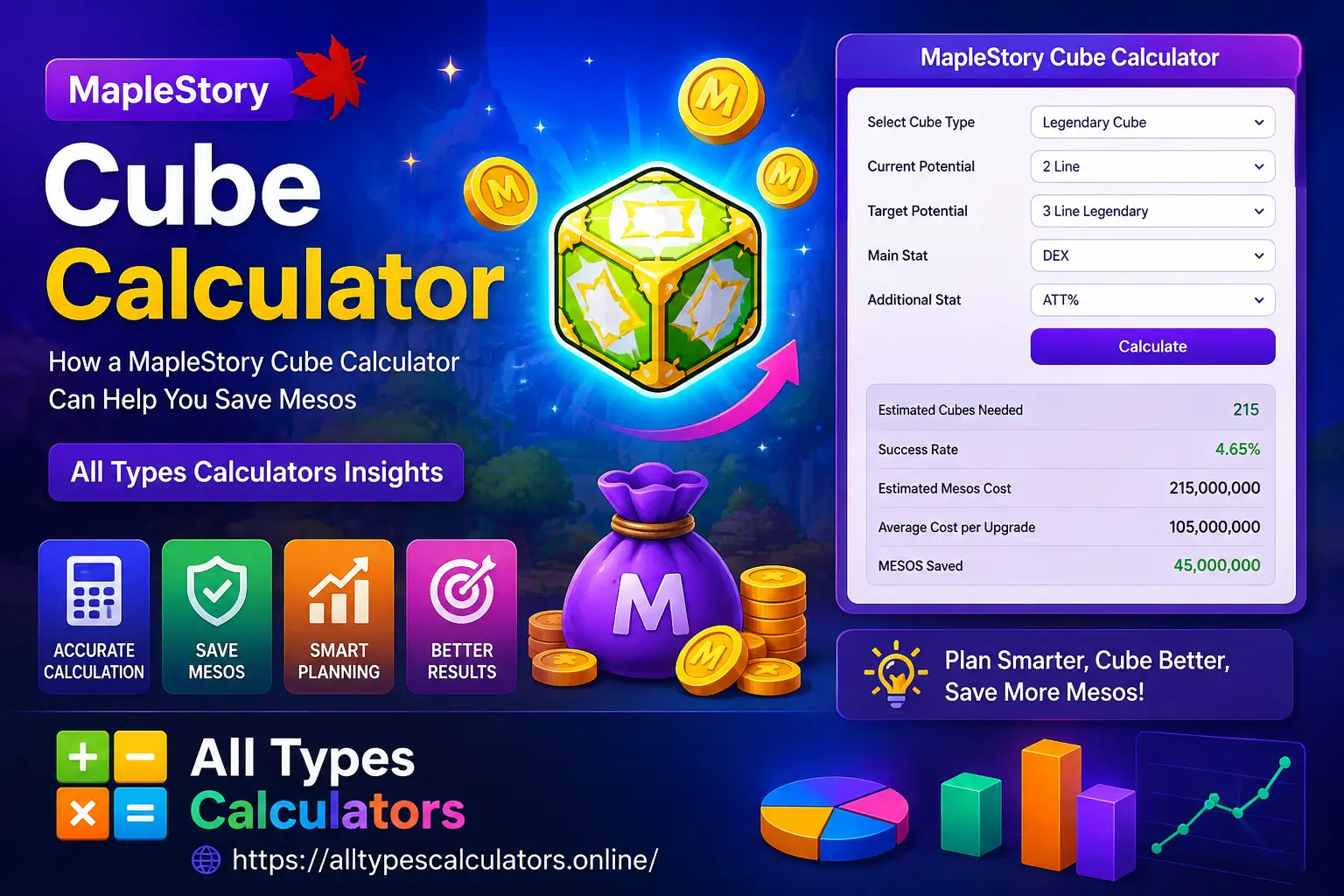 MapleStory Cube Calculator