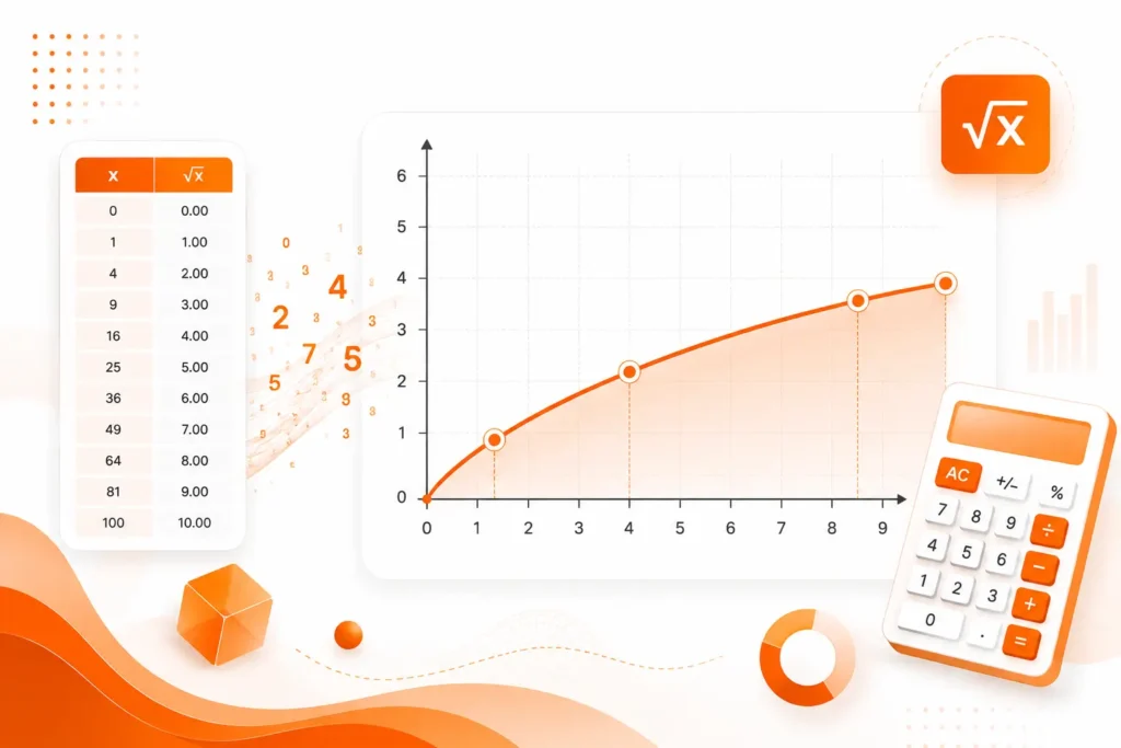 Square Root Curve Calculator